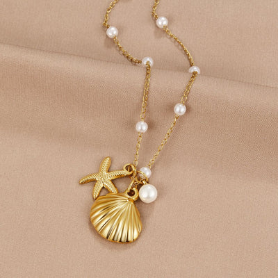 Nolene | Shell Charm Necklace