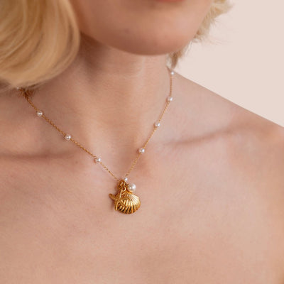 Nolene | Shell Charm Necklace