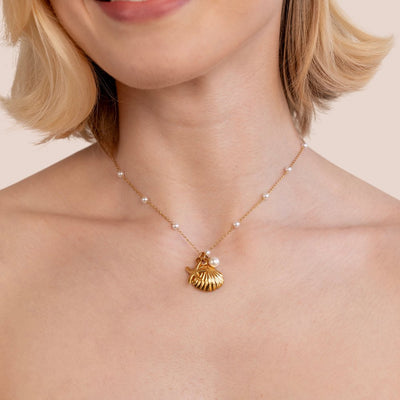 Nolene | Shell Charm Necklace