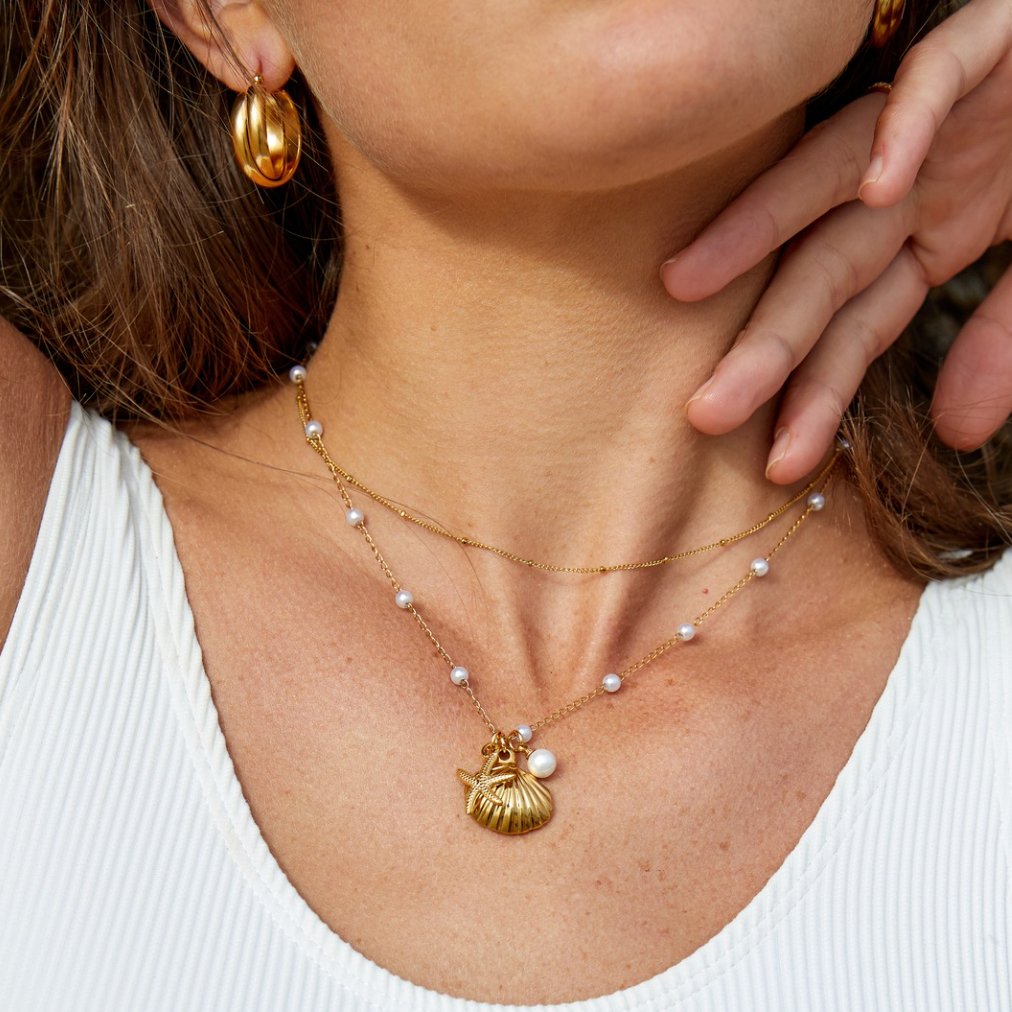 Nolene | Shell Charm Necklace
