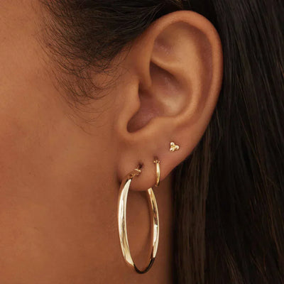 Gianna | Serane Hoop Earrings - Gold