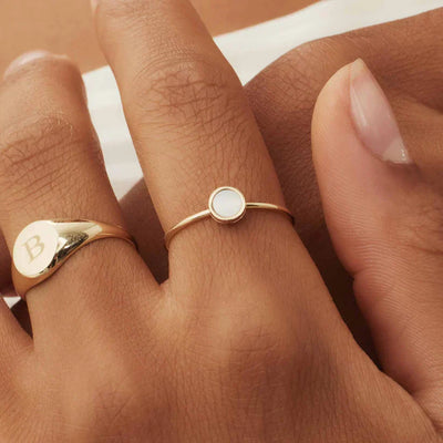 Adelina | Cirielle Gold Ring - Gold