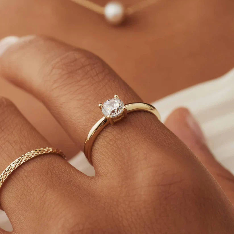 Mirella | Castelle Gold Ring - Gold