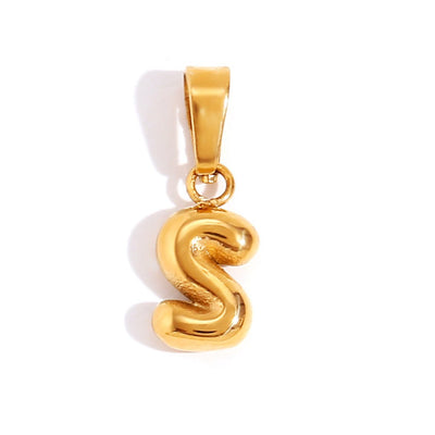 Arlisse | Bubble Letter Necklace