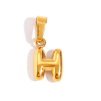 Arlisse | Bubble Letter Necklace