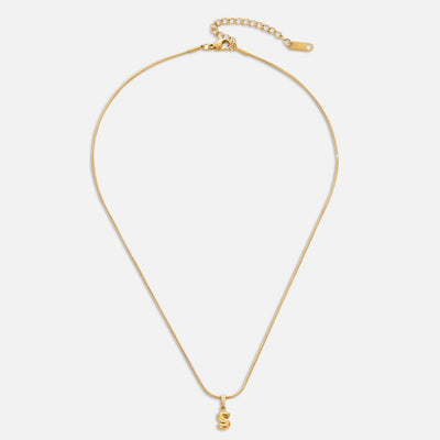 Arlisse | Bubble Letter Necklace