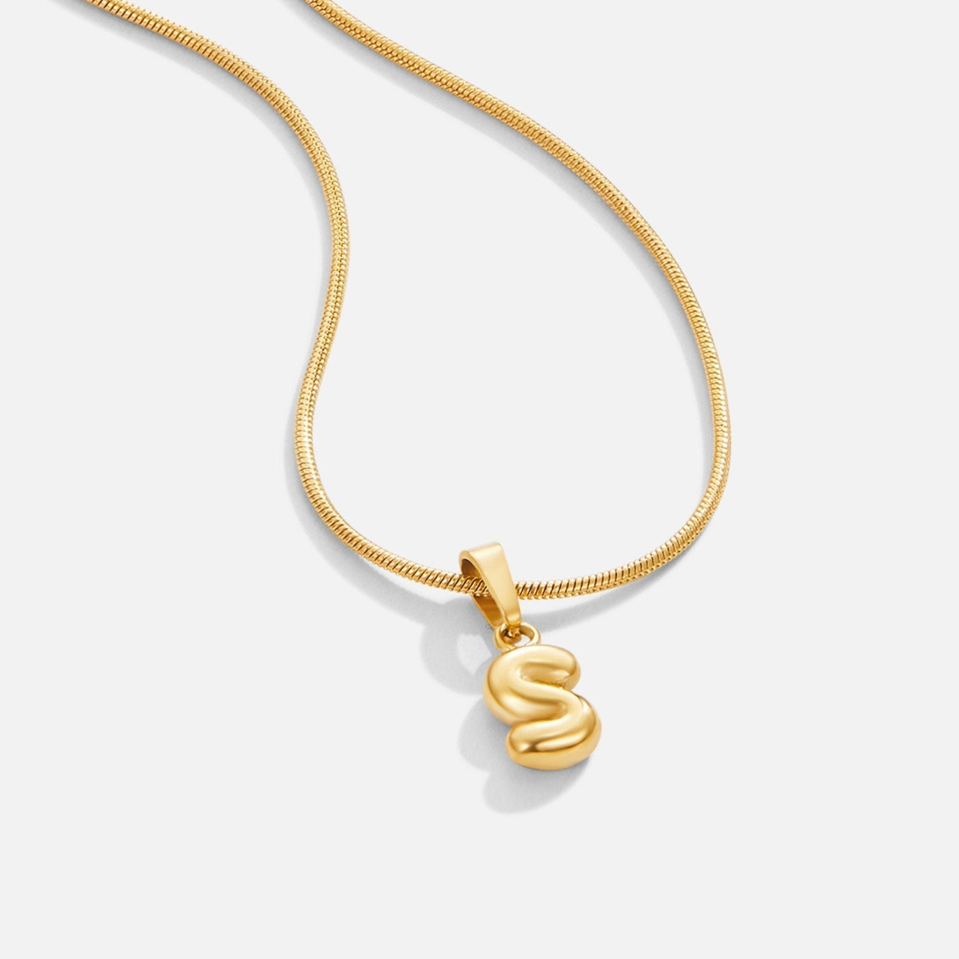 Arlisse | Bubble Letter Necklace