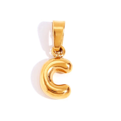 Arlisse | Bubble Letter Necklace