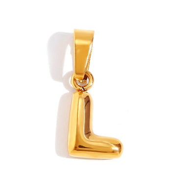 Arlisse | Bubble Letter Necklace