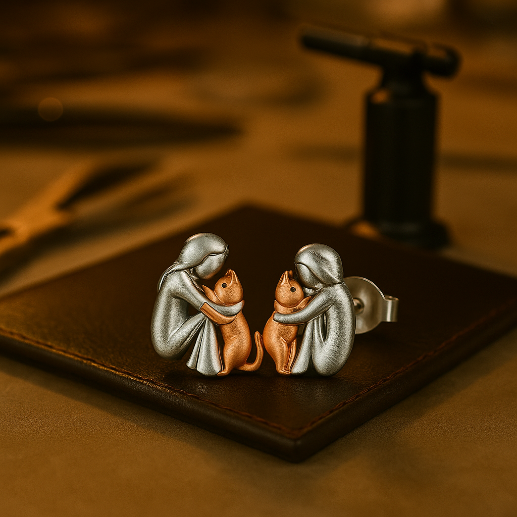 Lyana | Cat Hug Earrings