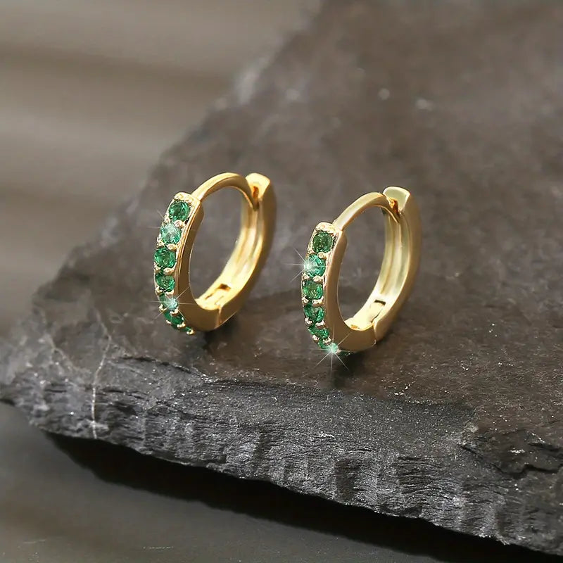 Noelia | Golden Drop Earrings