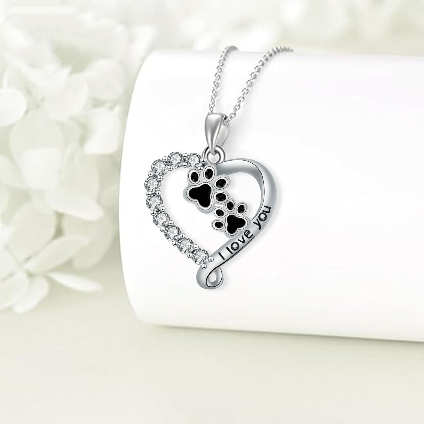 Verisse | Heart Paw Necklace