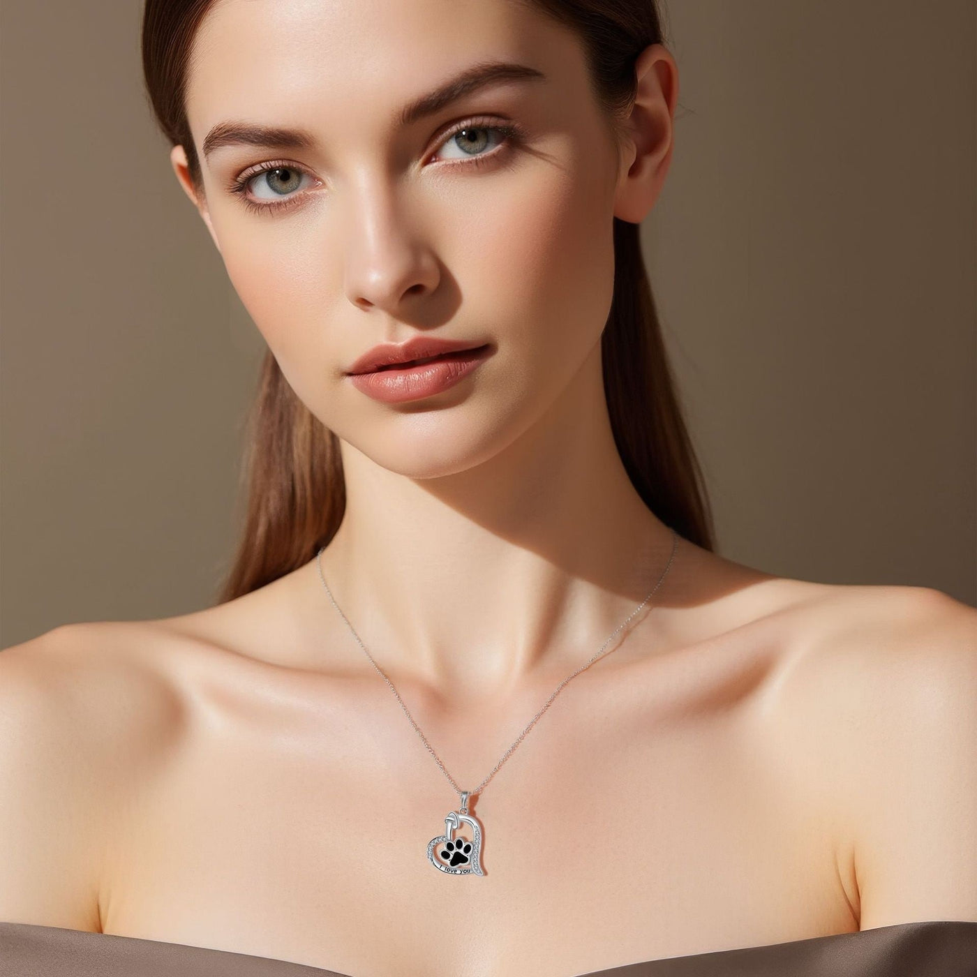 Lunaria | Paw Print Pendant