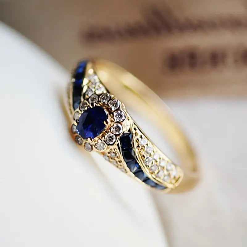 Viviane | Moraziel Gold Ring