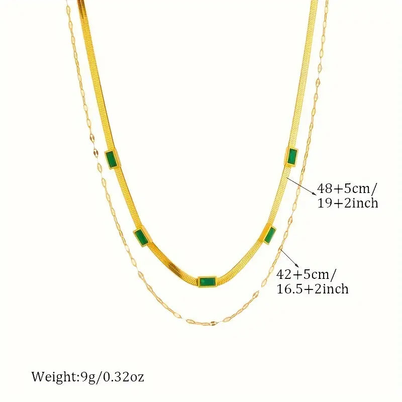Sorella | Retro Gem Necklace