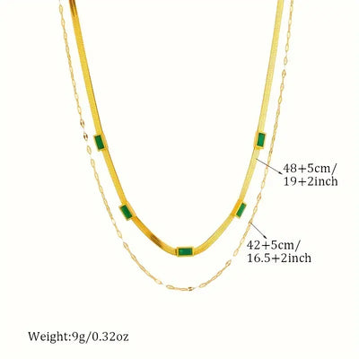Sorella | Retro Gem Necklace