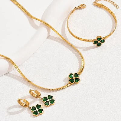Floriane | Clover Jewelry Set