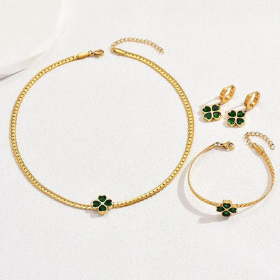 Floriane | Clover Jewelry Set