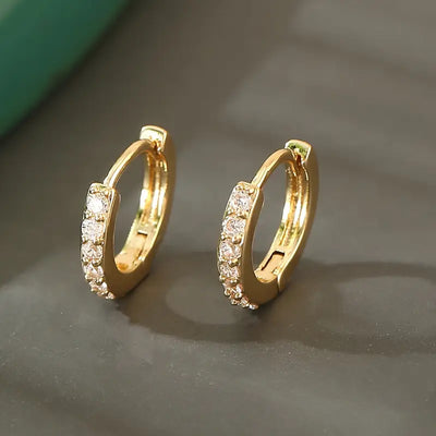 Noelia | Golden Drop Earrings