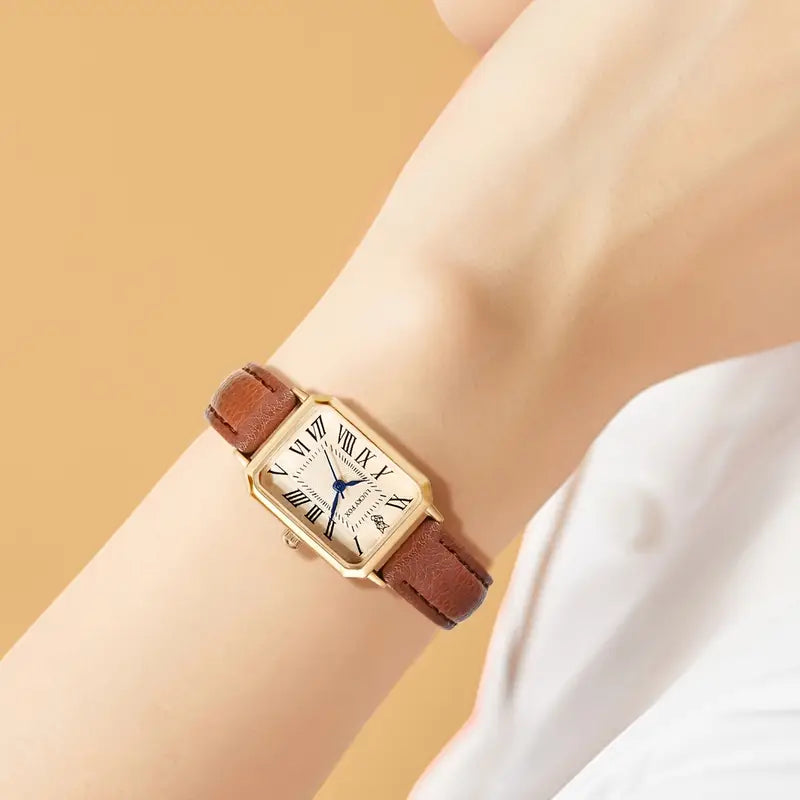 Clarissa | Crest Gold Watch - Gold