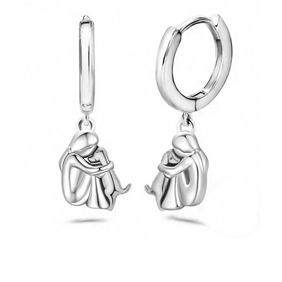 Marisse | Silver Mom Necklace Set