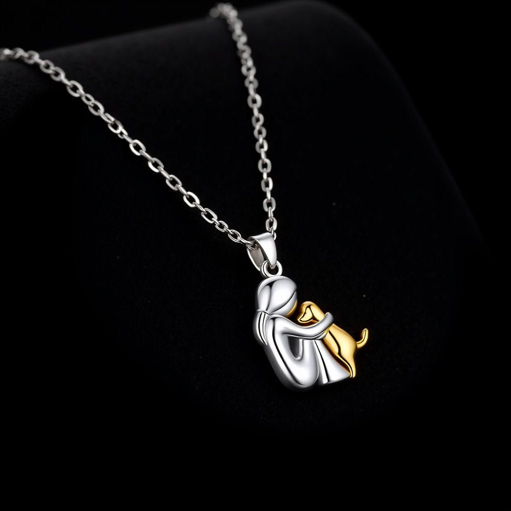 Marisse | Silver Mom Necklace Set