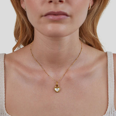 Maelis | Reversible Heart Necklace
