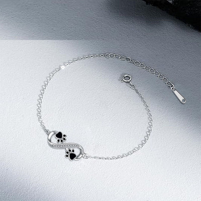 Meliora | Infinity Paw Bracelet