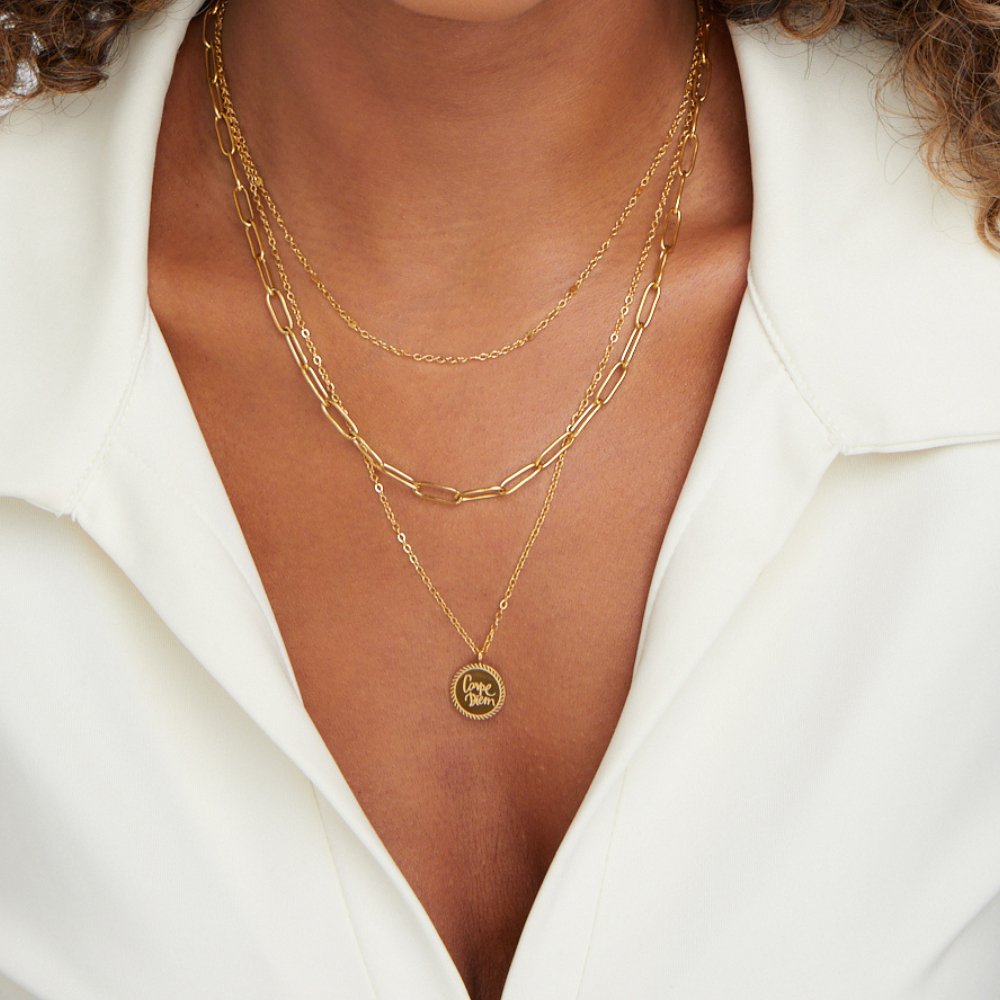 Adoria | Coin Layer Necklace