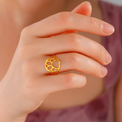 Esmaya | Open Paw Ring