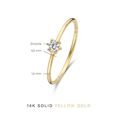 Evangeline | Maris Gold Ring - Gold