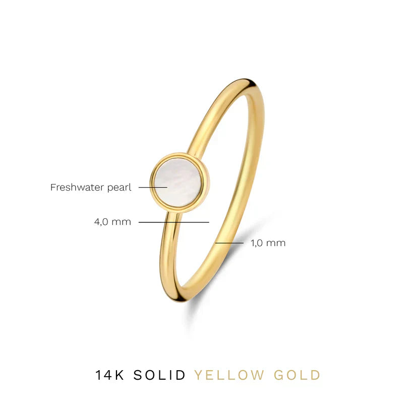 Adelina | Cirielle Gold Ring - Gold