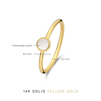 Adelina | Cirielle Gold Ring - Gold