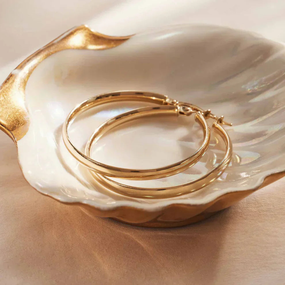 Gianna | Serane Hoop Earrings - Gold