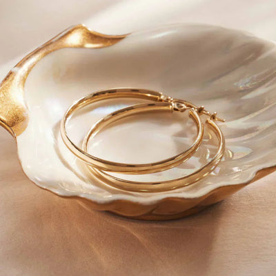 Gianna | Serane Hoop Earrings - Gold