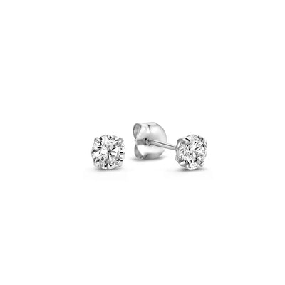 Paolina | Crystal Stud Earrings - Gold