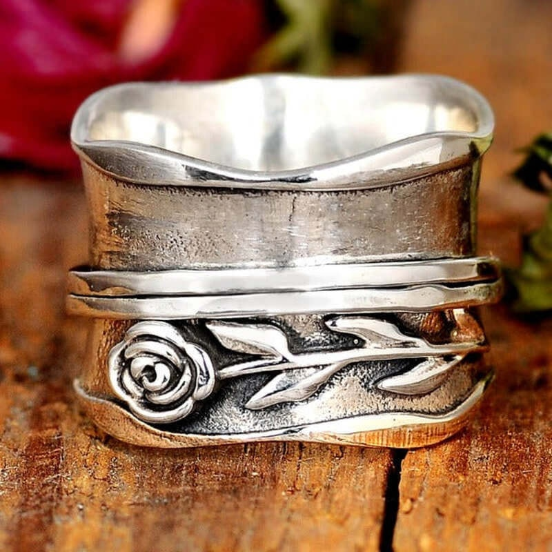 Mirelle | Silver Bloom Ring