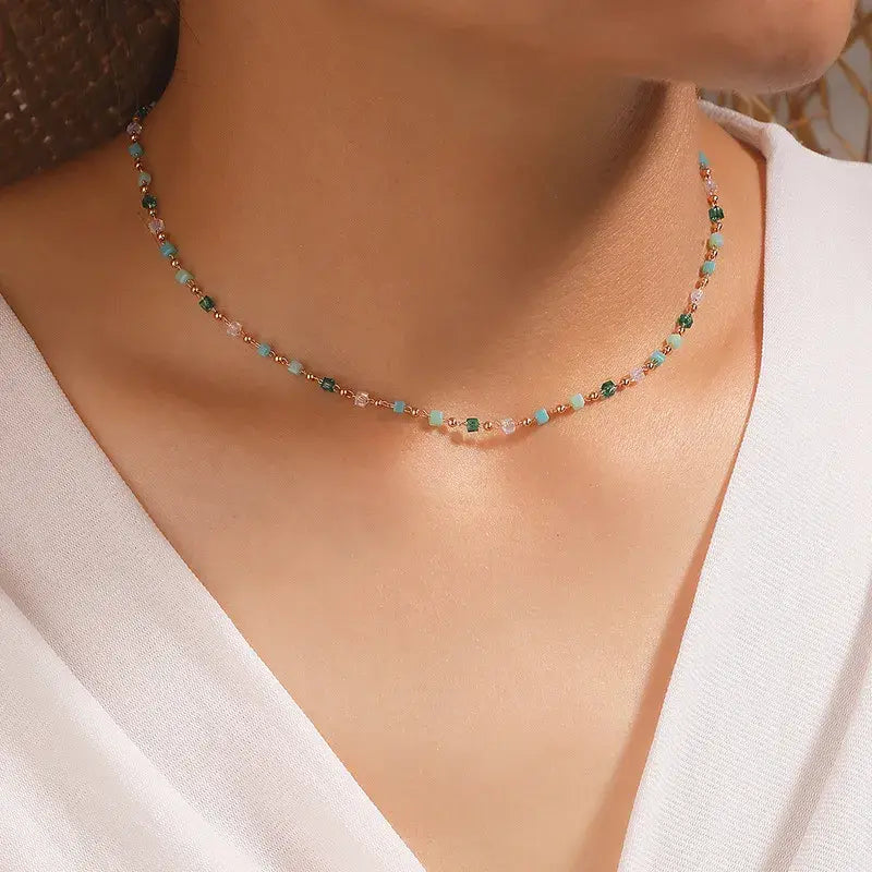 Selinda | Color Pebble Necklace