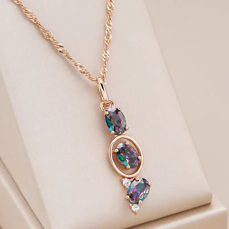 Éliane | Multicolor Elegance Necklace