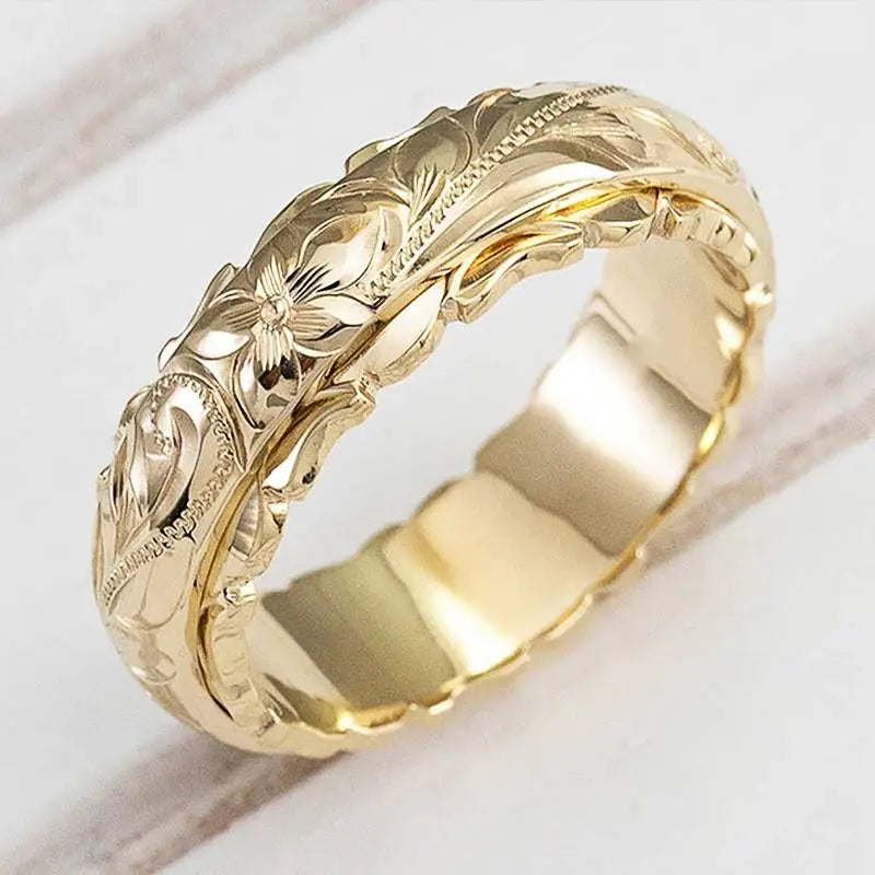 Florentina | Golden Bloom Vintage Ring