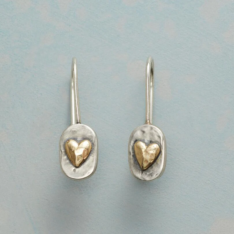 Adrisse | Golden Heart Earrings