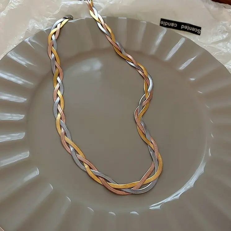 Lorisse | Gold Silver Necklace