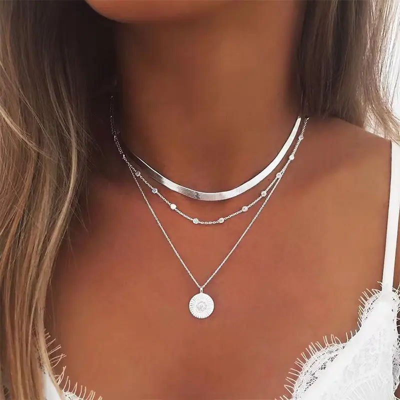 Anastelle | Classic Silver Necklace