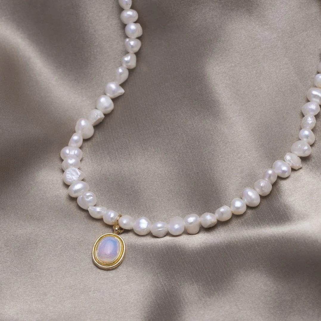 Clarionne | Pendant Pearl Necklace