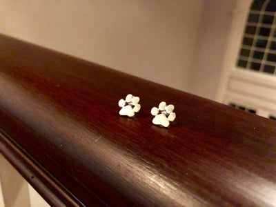 Isavelle | Paw Steel Earrings