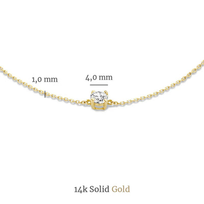 Giulietta | Moissanite Jewelry Set - Gold