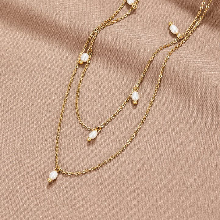 Orlane | Pearl Drops Necklace