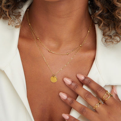 Novara | Layered Pendant Necklace
