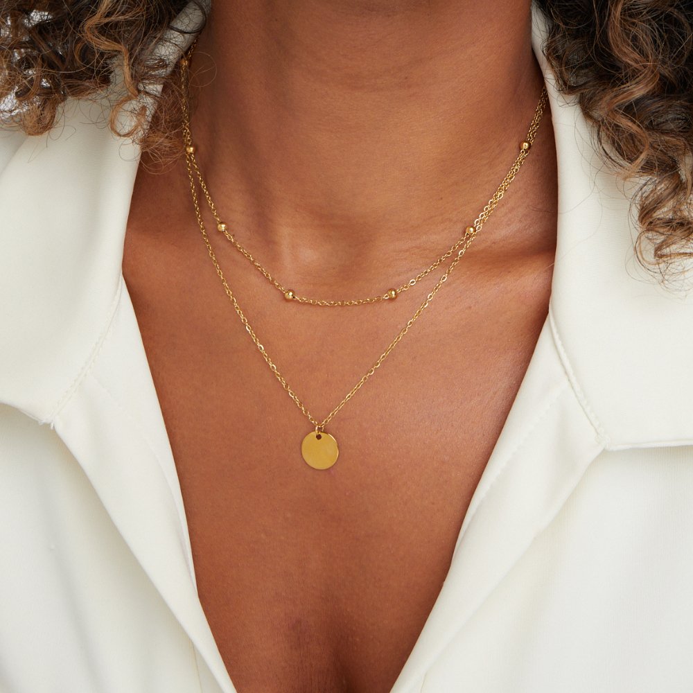 Novara | Layered Pendant Necklace