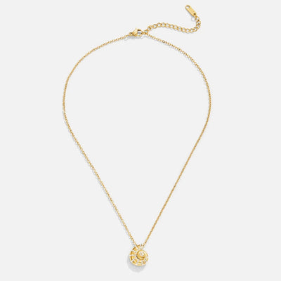 Vivenne | Crystal Shell Pendant